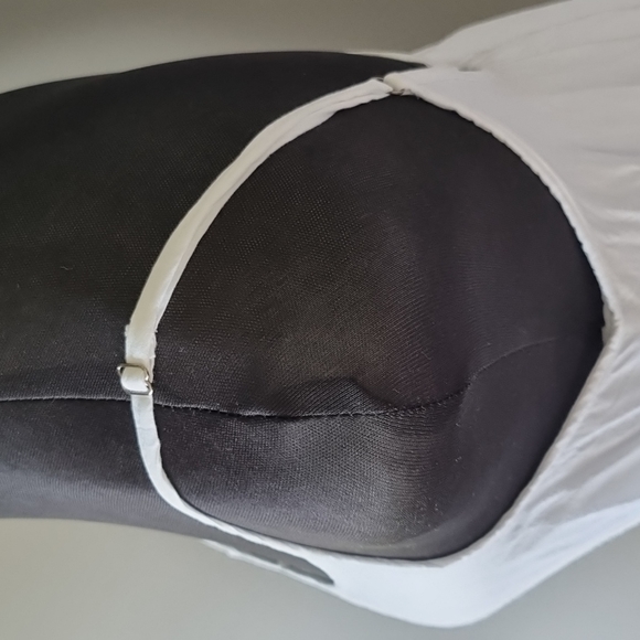 White Summer dress from Lily Whyt Size 10 NWOT - Picture 12 of 16